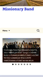 Mobile Screenshot of missionaryband.net